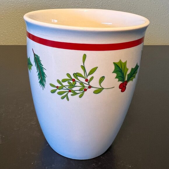 Set of 5 Vintage ROYAL NORFOLK Christmas Holly Leaves & Berries and Mistletoe - Picture 6 of 10